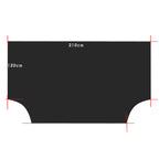 Magnetic Windshield Snow Cover – 210x120cm Waterproof Shade for Winter Car Care
