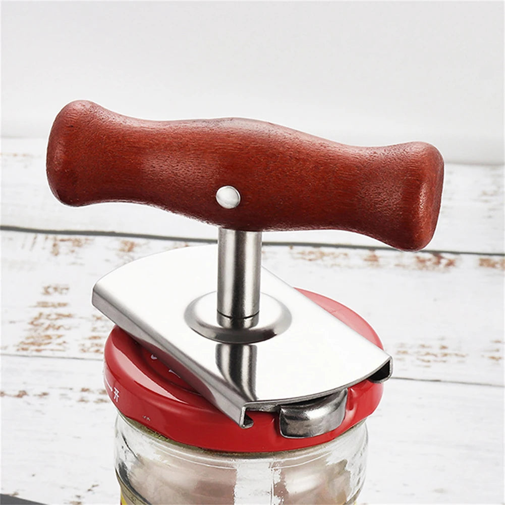Adjustable Stainless Steel Jar Opener – Multi-Function Lid Tool for Kitchen