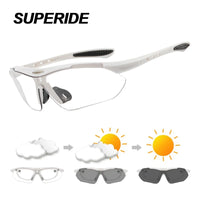 Photochromic Cycling Sunglasses – Polarized UV400 Eyewear for Outdoor Sports