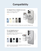 Magnetic Phone Camera Grip – Ergonomic Handheld Stabilizer for Content Creation
