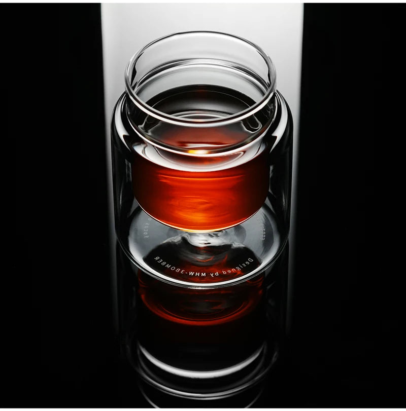 Double Wall Glass Coffee Mugs – Borosilicate Espresso Cups for Baristas