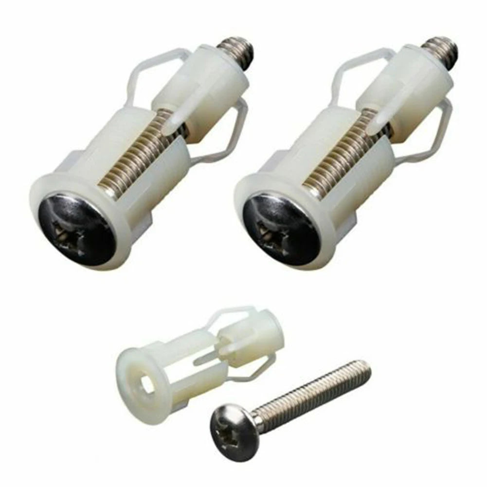 Universal Toilet Seat Fixing Kit – Replacement Screws for Bathroom Repairs