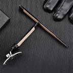 Genuine Calfskin Leather Watch Strap – Butterfly Buckle for Business