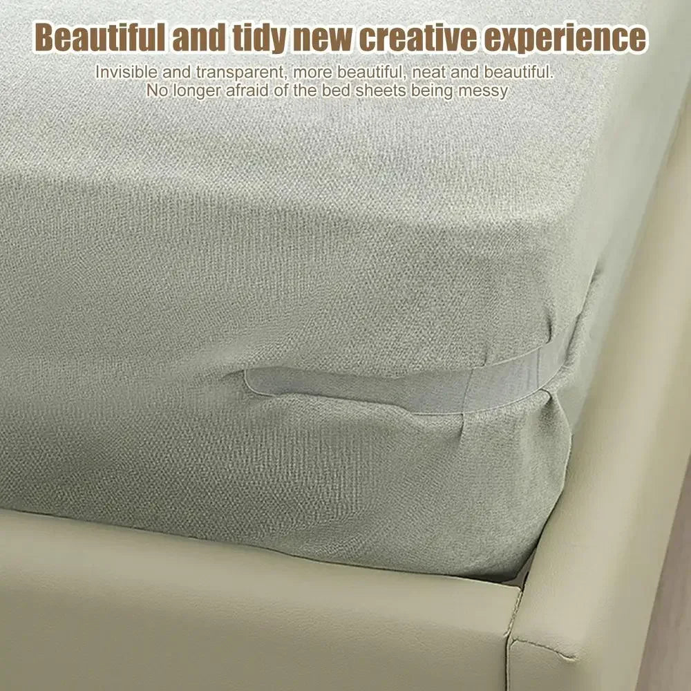 Heavy Duty Bed Sheet Clips – Adjustable Corner Grippers for Mattress Linens