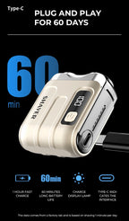 Electric Smart Shaver – Rechargeable Digital Travel Grooming for Men