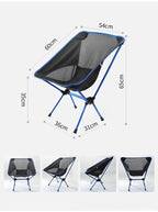 Folding Moon Chair – Lightweight Aluminum Portable Chair for Camping