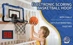 Wall-Mounted Basketball Hoop – Indoor Training Toy for Kids Outdoor Play
