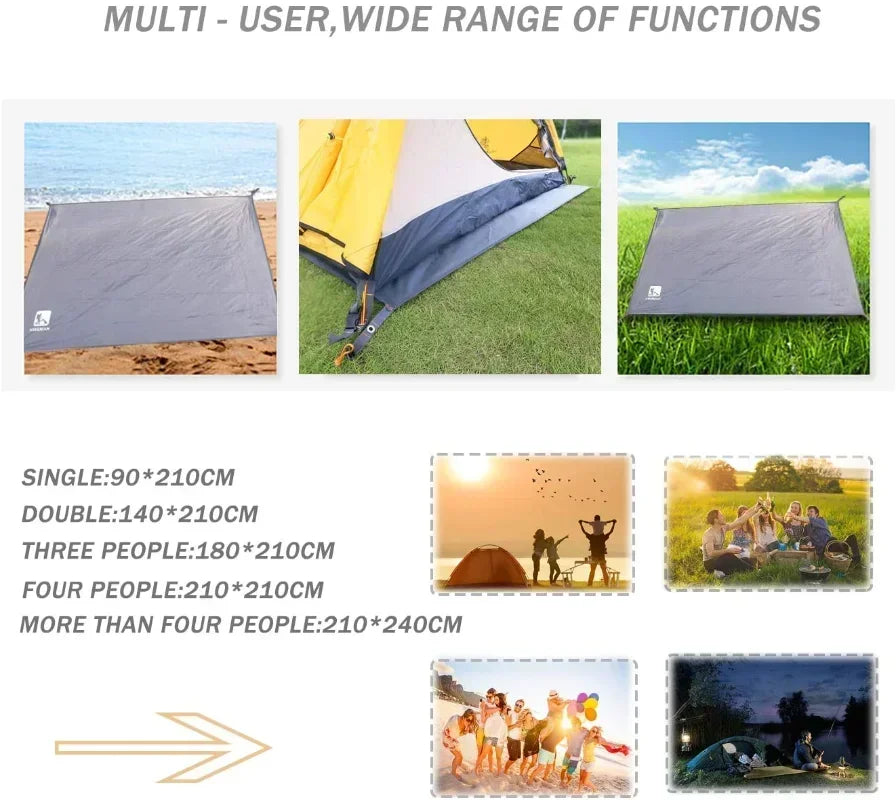Waterproof Oxford Camping Mat – Portable Picnic Floor Sheet for Outdoor Hiking