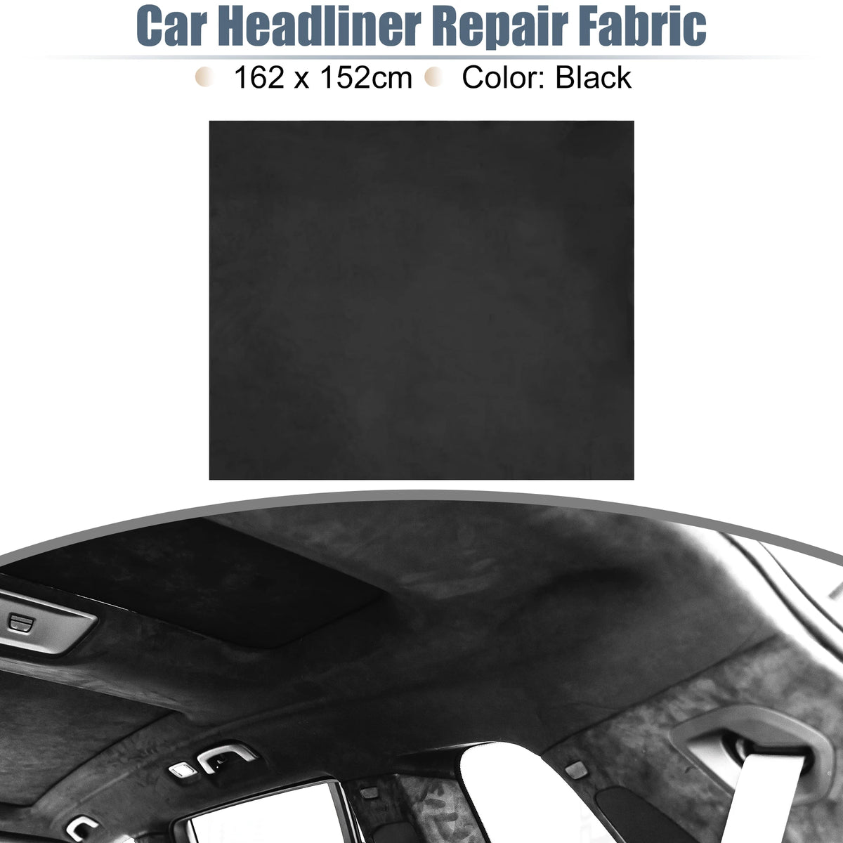 Foam Backed Suede Headliner Fabric – DIY Car Interior Repair Replacement