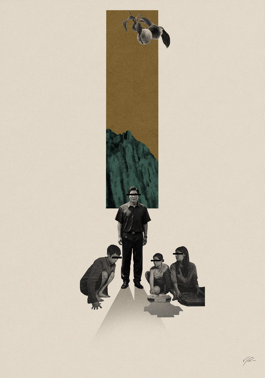Minimalist Movie Poster Canvas Art – Abstract Modern Wall Decor for Home