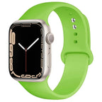 Silicone Apple Watch Sport Band – Adjustable Strap for Series 1-11 and Ultra