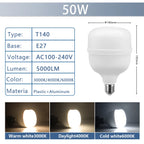 Super Bright 50W LED Bulb – Energy Efficient Lighting for Home Living Room