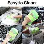 Microfiber Car Wash Sponge – Scratch-Free Mitt for Auto Detailing