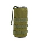 Tactical Hydration Carrier – Adjustable Nylon Water Bottle Pouch for Hiking