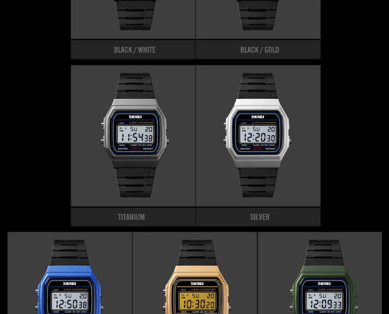 Digital Sports Watch – Waterproof Display for Women