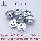 GT2 Timing Pulley – Precision Metal Gear for 3D Printer Drive Belts
