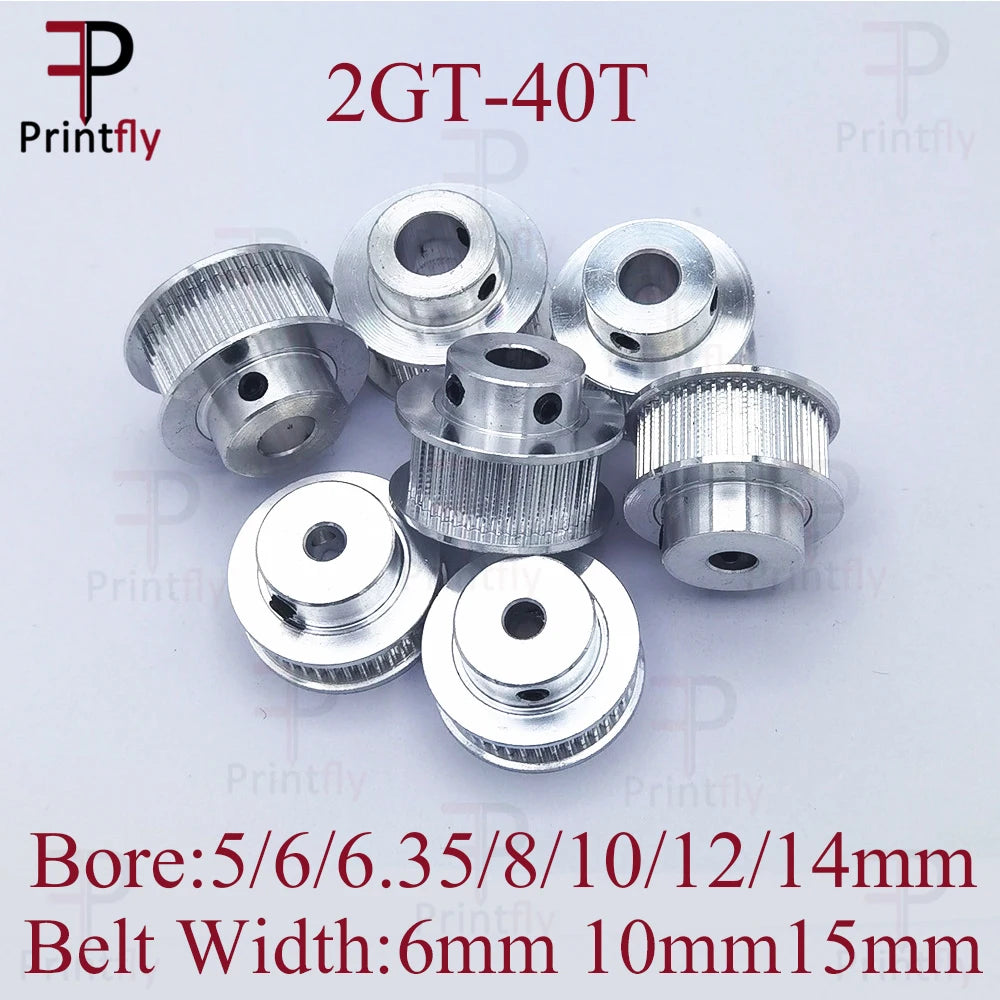 GT2 Timing Pulley – Precision Metal Gear for 3D Printer Drive Belts