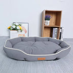 Large Pet Sofa Bed – Warm Orthopedic Cushion for Winter Dog and Cat Sleep