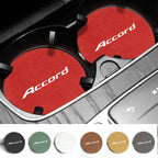 Anti-Slip Rubber Car Coasters – Interior Cup Holder Mats for Honda Accord