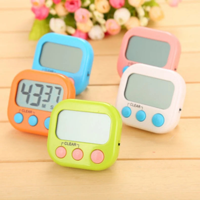 Digital Kitchen Timer – Magnetic Countdown Clock for Cooking and Classroom