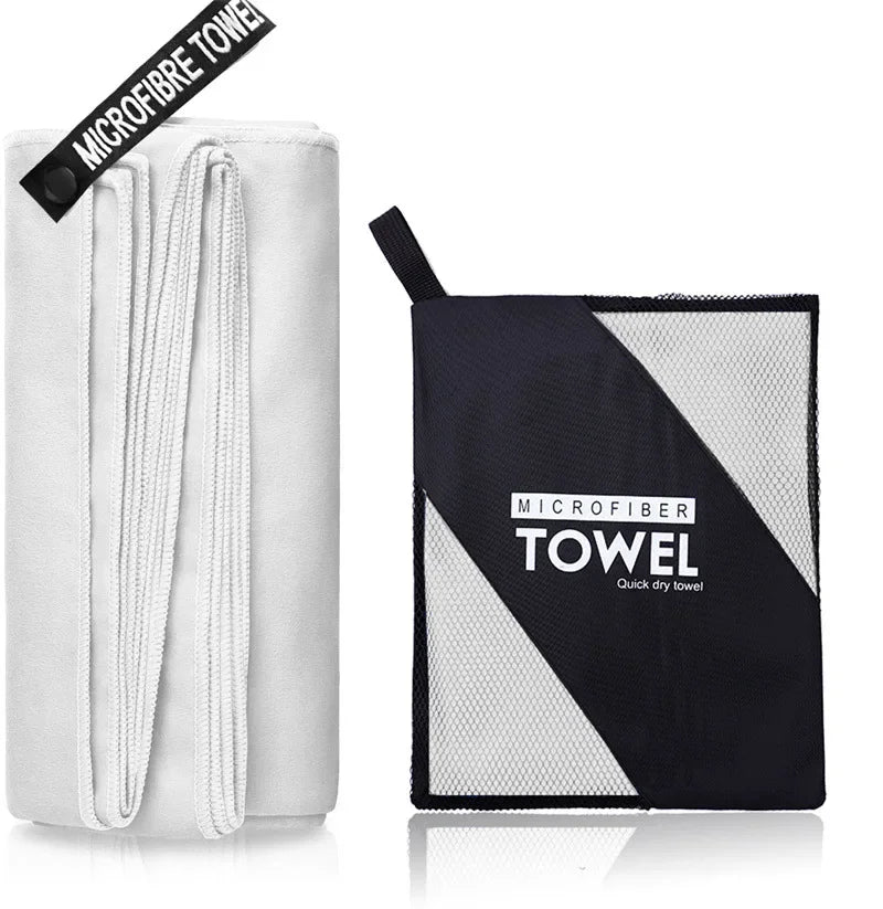 Quick-Drying Microfiber Sports Towel – Compact Travel Gear for Gym and Camping