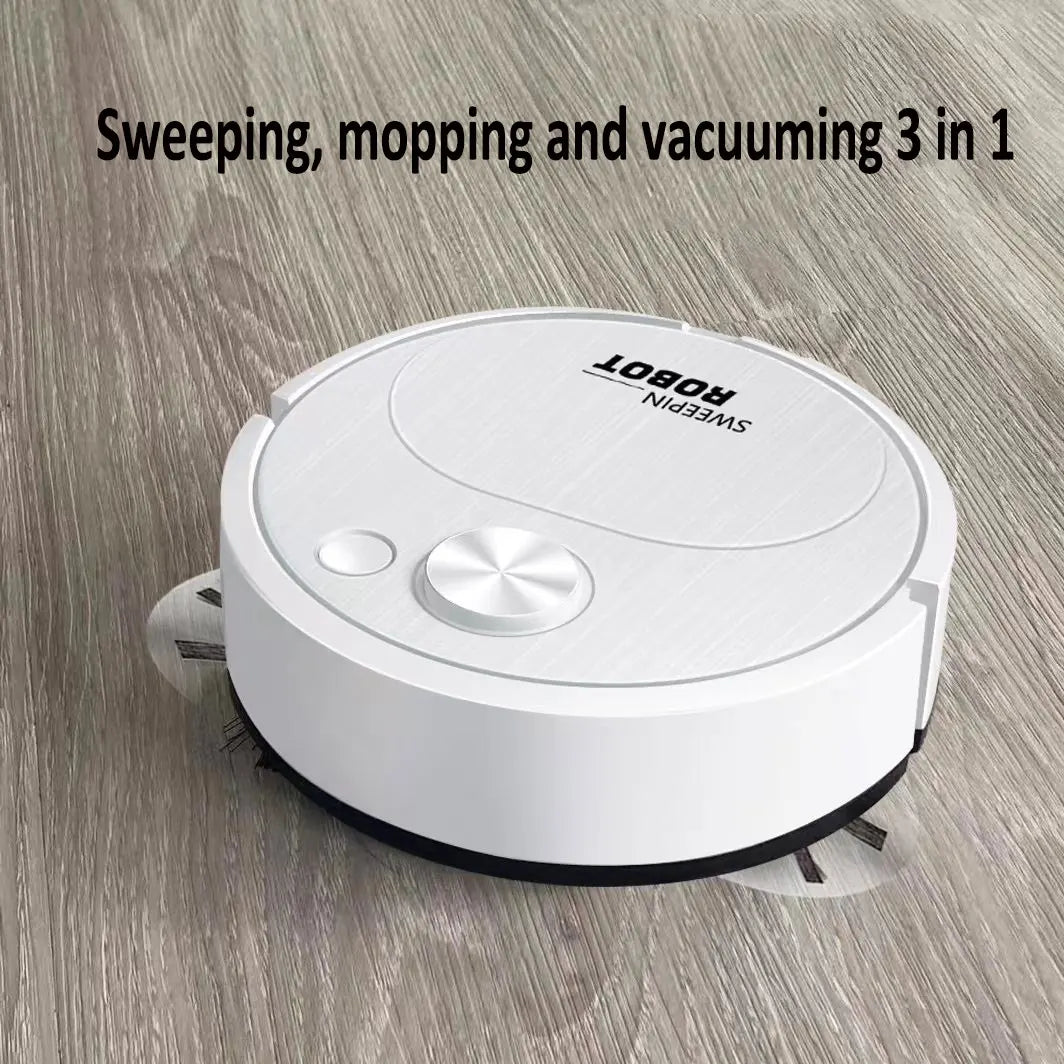 3-in-1 Robot Vacuum Cleaner – 1500Pa Wireless Mop for Home and Office