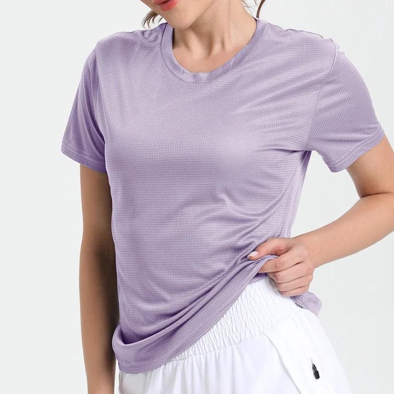 Women's Ultralight Compression Shirt – Quick Dry Sport Top for Running Gym