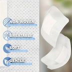 Large Hypoallergenic Non-Woven Adhesive Bandages – Medical Wound Dressings for First Aid