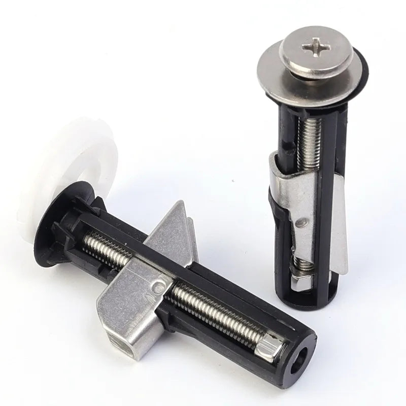 Stainless Steel Toilet Seat Bolt – Retractable Fixing Hardware for Toilet Lids