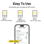 Smart Wifi Weather Station – Portable Digital Humidity and Temp Clock for Desk