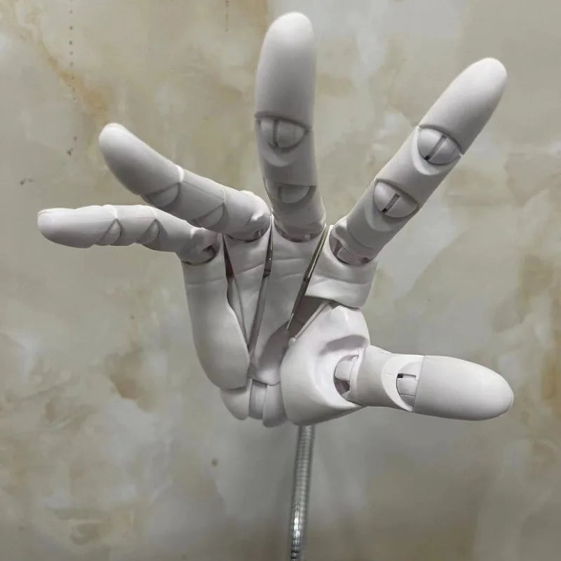 Articulated Wooden Hand Model – Posable Sketching Figurine for Artists