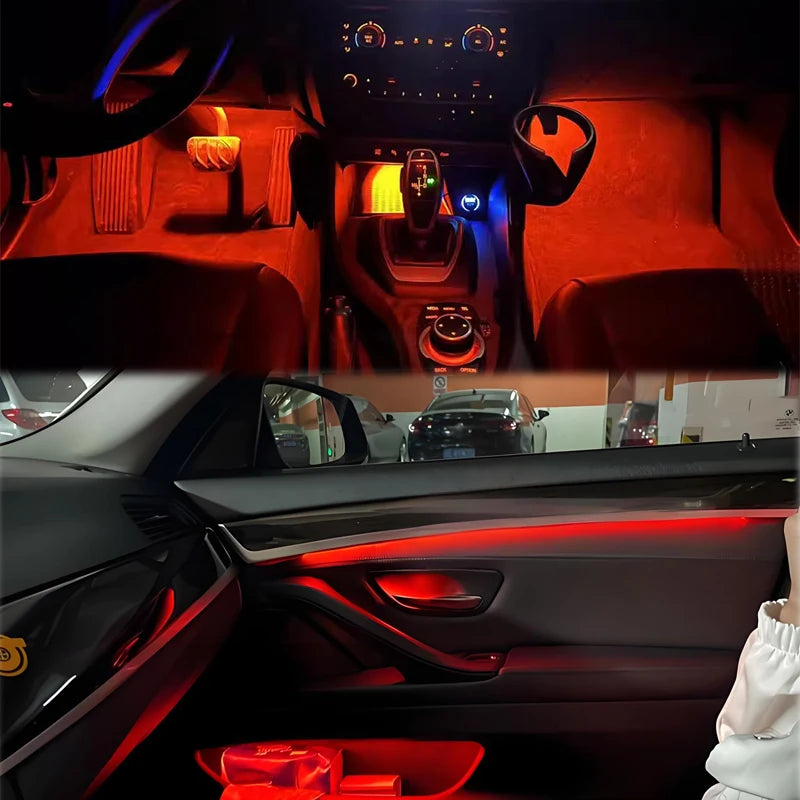 LED Door Panel Ambient Lighting – Interior Atmosphere Lights for BMW