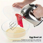 Silicone Mixing Bowl Splatter Guard – Splashproof Lid for Baking and Cooking