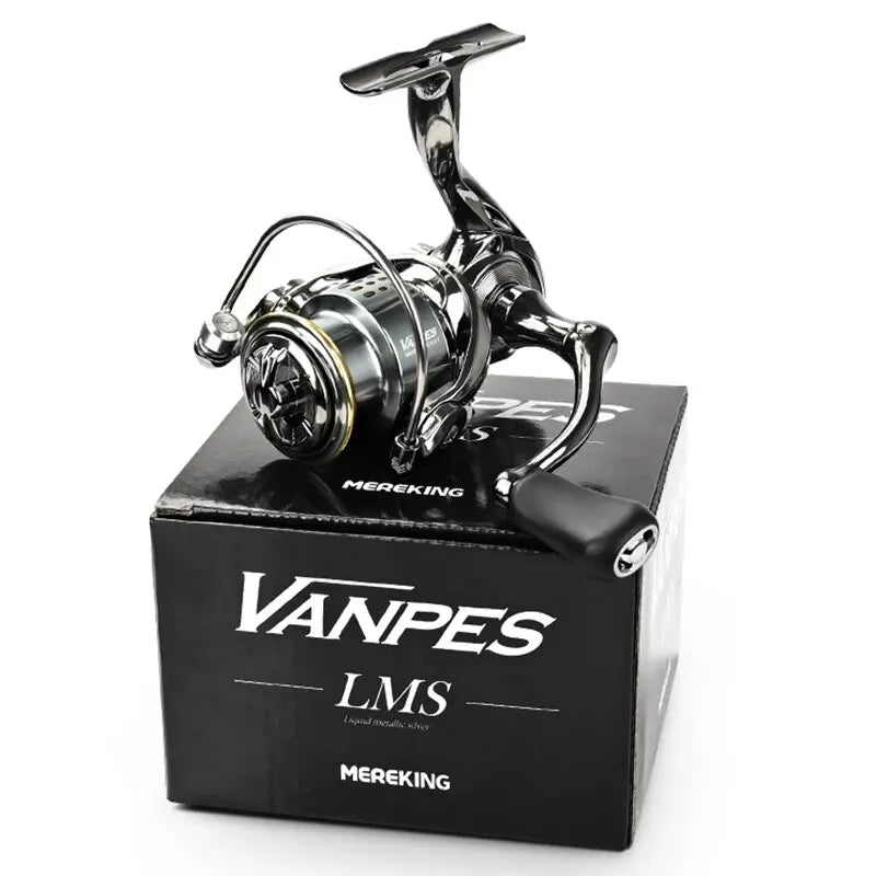 Spinning Fishing Reel – 8Kg Drag Smooth Bearing for Outdoor Freshwater Angling