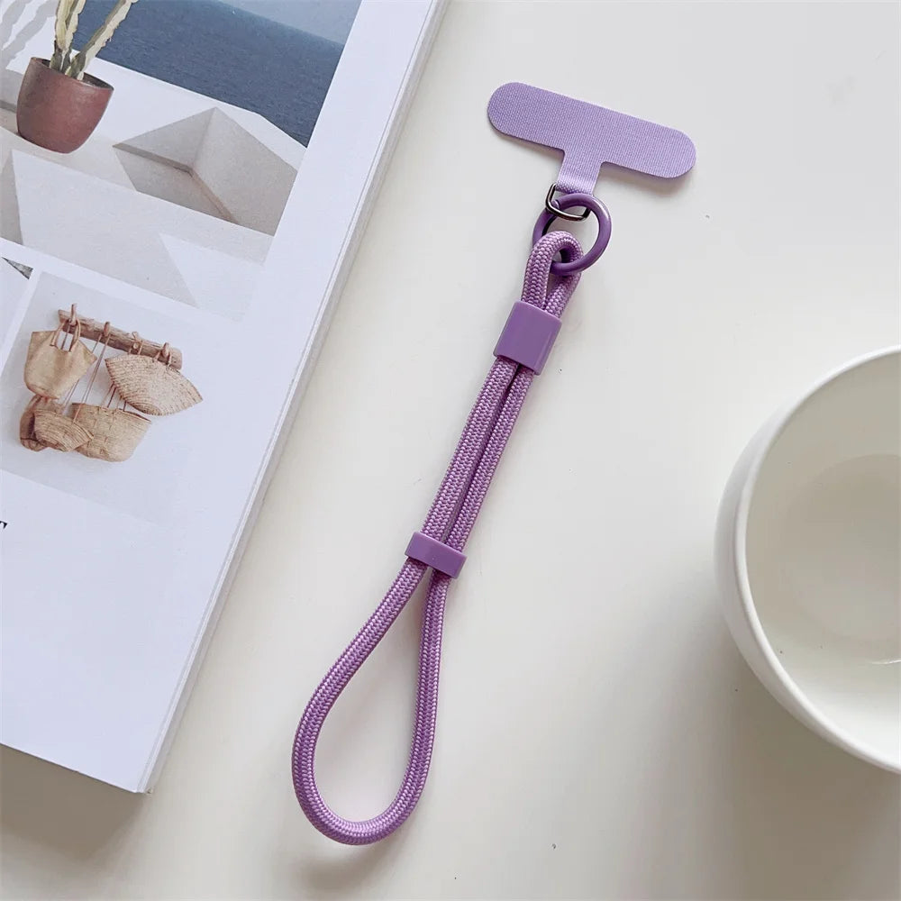 Adjustable Universal Hand Lanyard – Colorful Wrist Strap for Mobile Phones