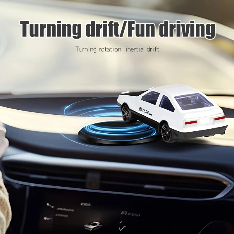 Drifting Car Dashboard Ornament – Swinging Model for Racing Enthusiasts