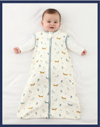 Cotton Baby Sleeping Bag – Anti-Kick Vest Swaddle for Infant Sleep