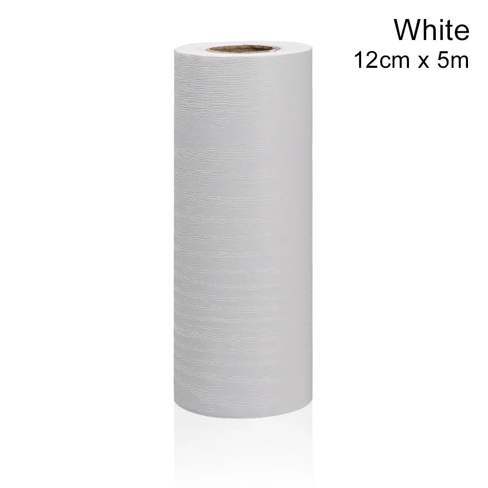 Self-Adhesive Wood Border Decal – Waterproof PVC Skirting for Home Decor