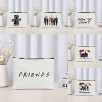 Canvas Friends Makeup Bag – Eco-friendly Cosmetic Organizer for Travel