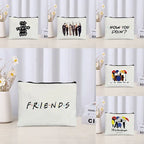 Canvas Friends Makeup Bag – Eco-friendly Cosmetic Organizer for Travel