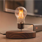Magnetic Levitation LED Lamp – Floating Glass Bulb for Desk Decoration