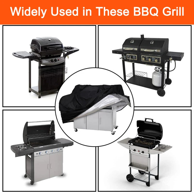 Waterproof BBQ Grill Cover – Heavy Duty Protective Shield for Outdoor Cooking