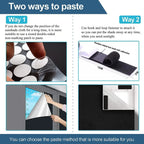 Blackout Window Privacy Film – Light Blocking Tint for Home Bedroom