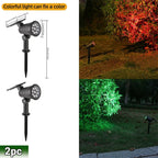 RGB Solar LED Spotlights – Waterproof Landscape Lighting for Garden Yard