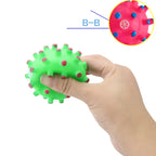 6cm Rubber Squeaky Ball – Durable Chew Toy for Small Dogs and Puppies