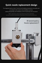 Hardened Steel Hotend Kit – High Speed Nozzles for Bambu Lab 3D Printers