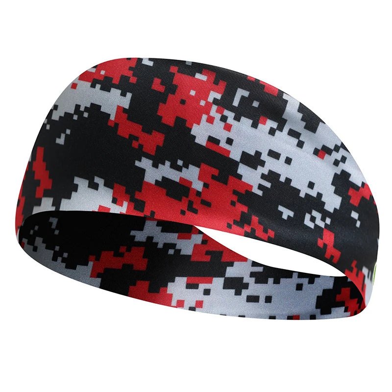 Absorbent Sports Headband – Unisex Anti-Sweat Band for Running and Yoga