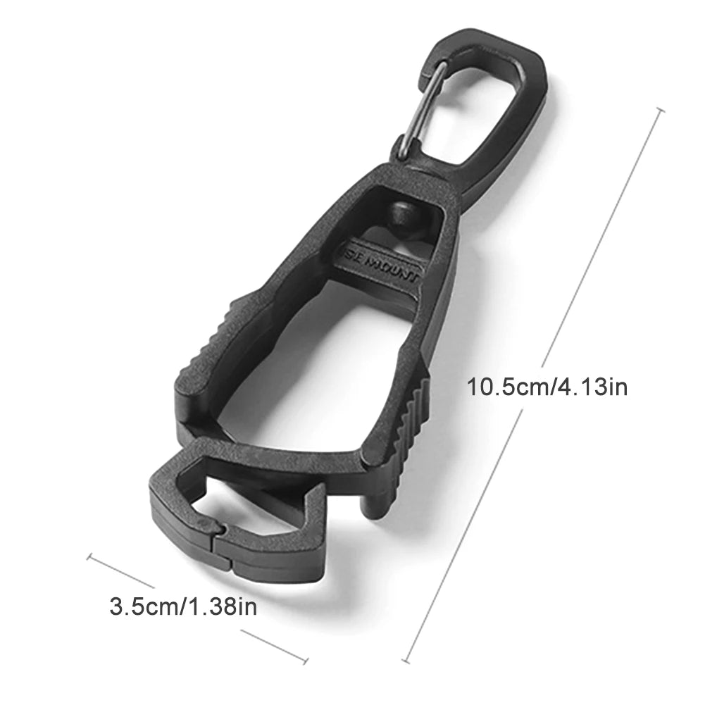 Safety Glove Clip Holder – Anti-Drop Belt Clamp for Construction Workers