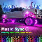 RGB LED Underglow Chassis Lights – Waterproof Exterior Decoration for Off-Road Trucks