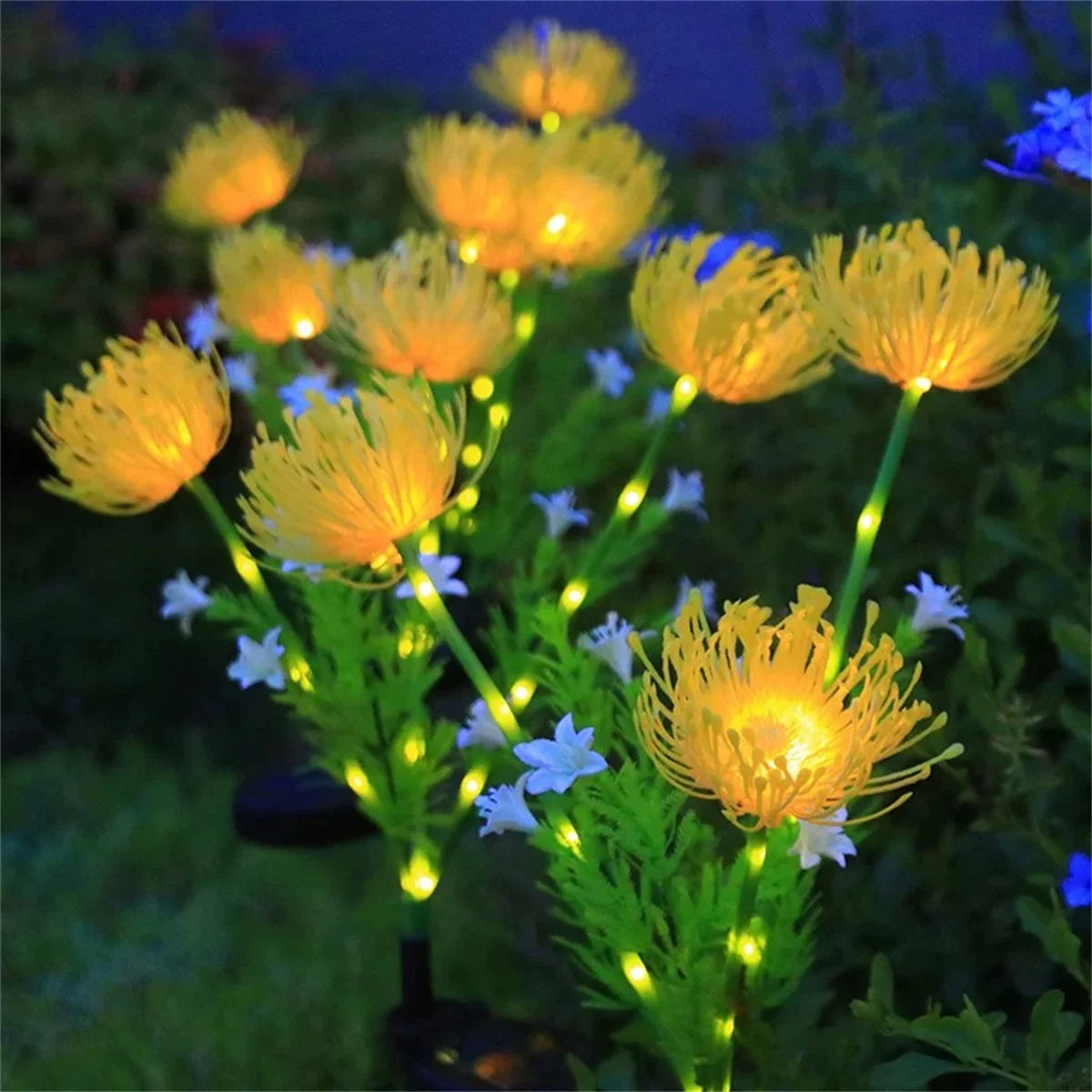 Solar Flower Stake Lights – Waterproof LED Garden Lamps for Outdoor Decoration